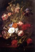unknow artist Floral, beautiful classical still life of flowers.128 USA oil painting artist